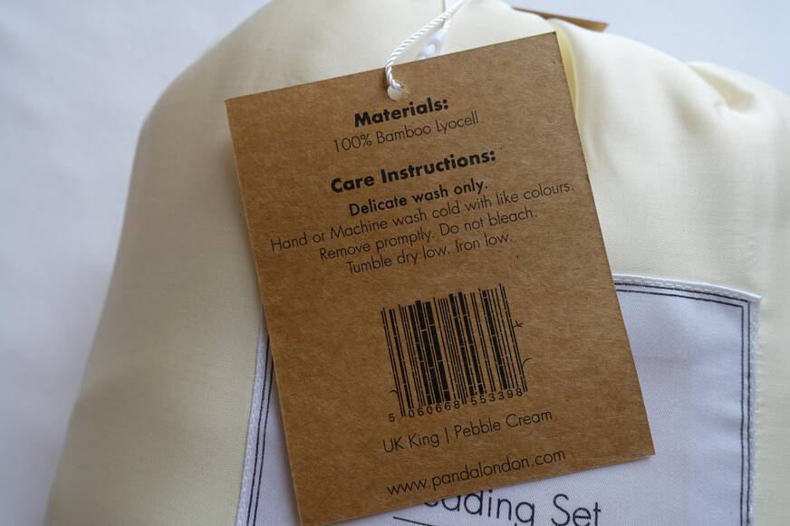 panda signature lyocell bedding washing